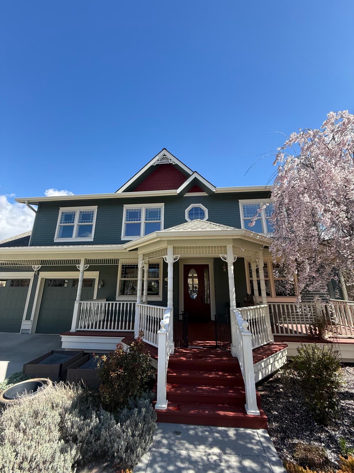 Classic craftsman home with a refreshed exterior